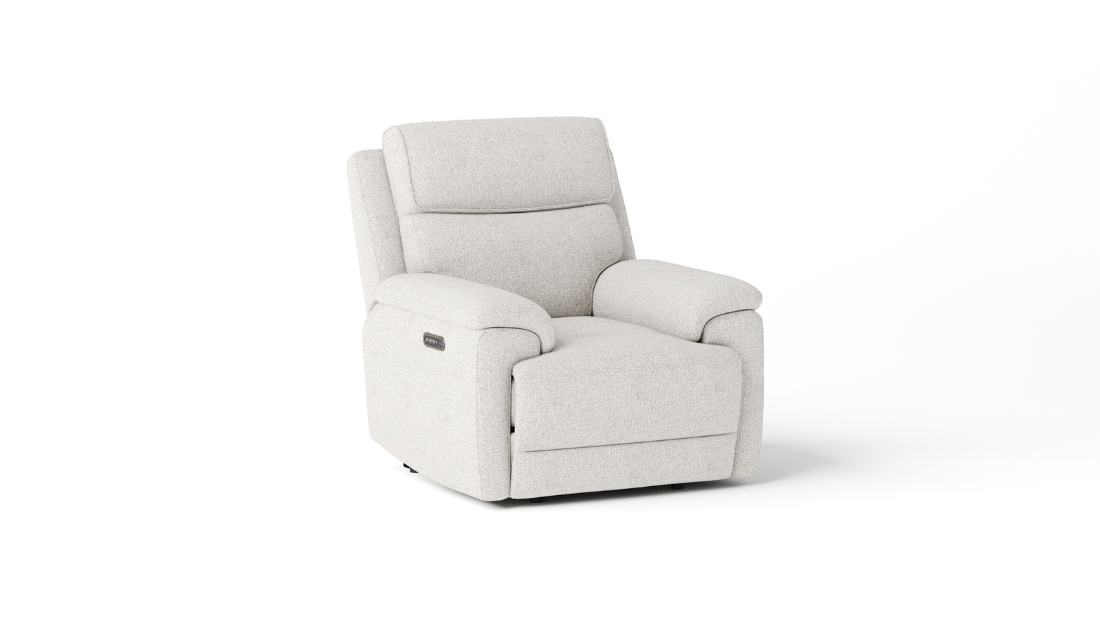 Abbotsford Fabric Armchair Power Recliner, Power Headrest, Power Lumbar