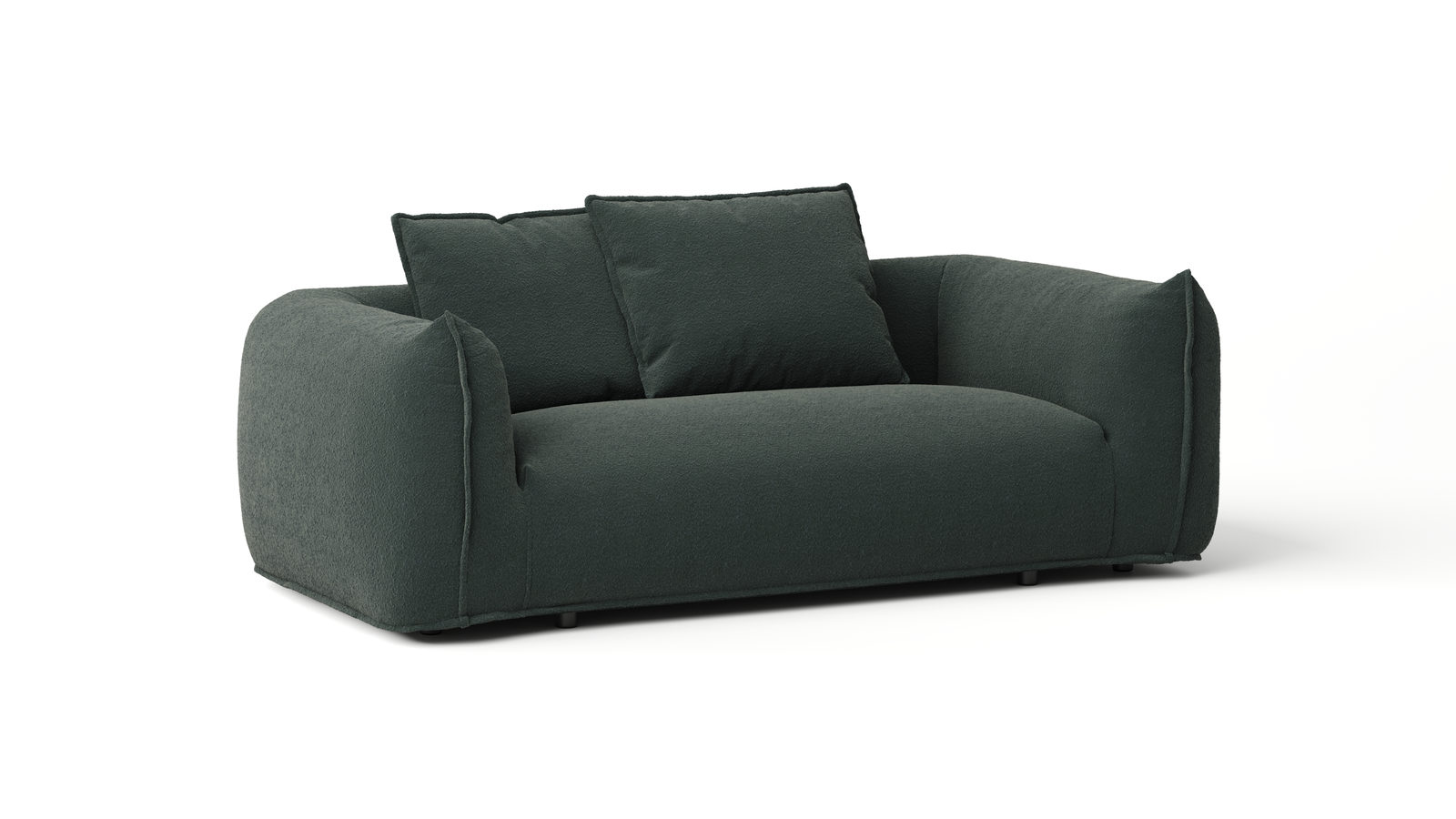 Bask Green Outdoor Two Seater Sofa
