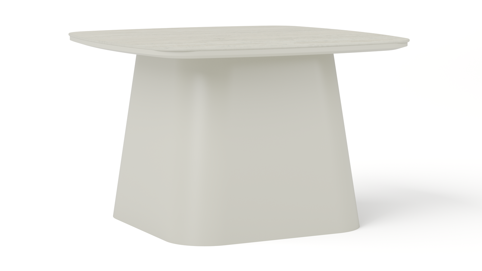 Bester Latte Aluminium Coffee Table Medium, with Ceramic Top