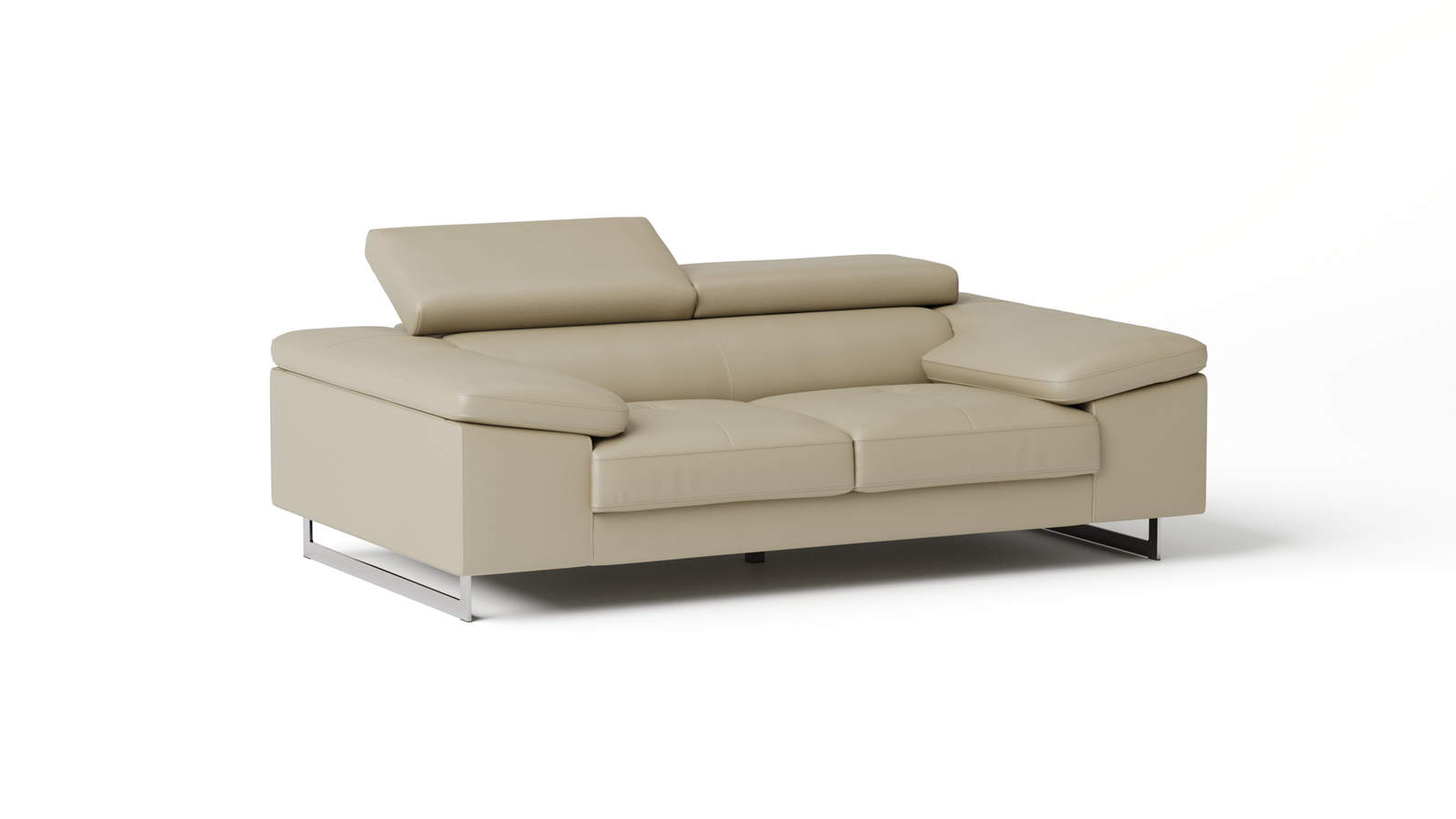 Boston Leather Two Seat Sofa