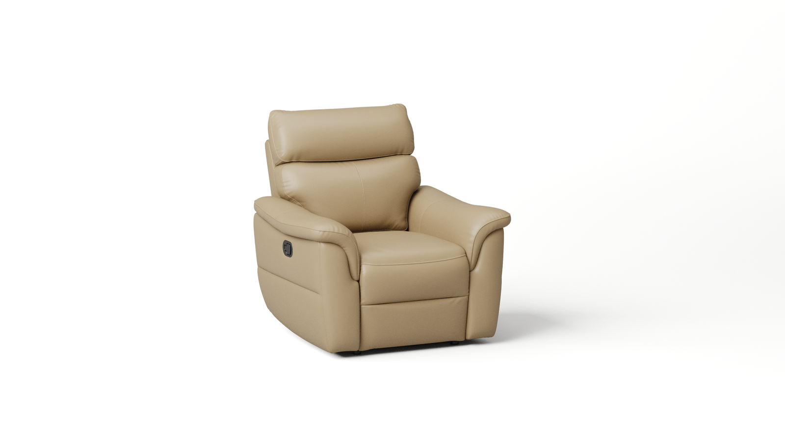 Edmond Leather Armchair Manual Recliner