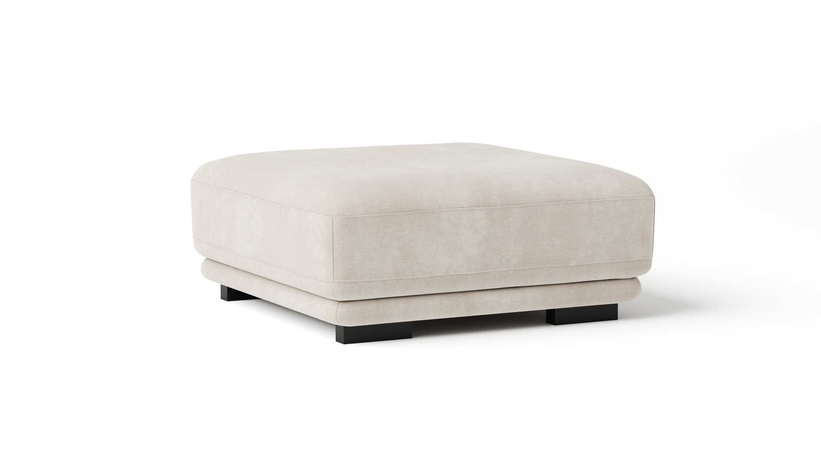 Juliet Fabric Ottoman 100x100x45