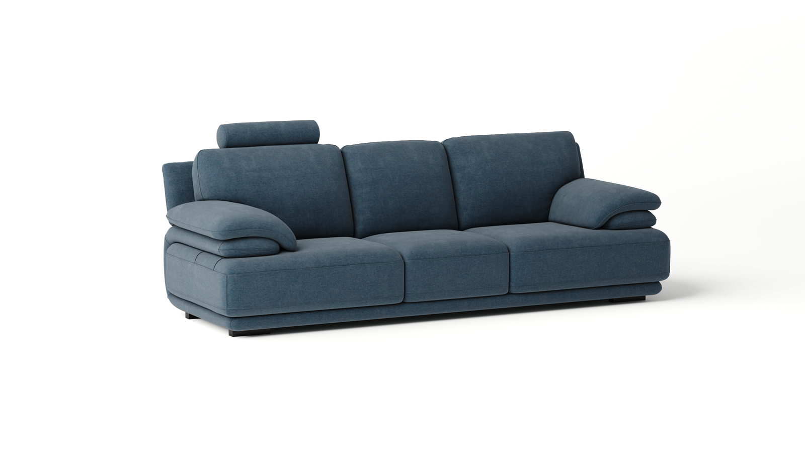 Juliet Fabric Three Seat Sofa