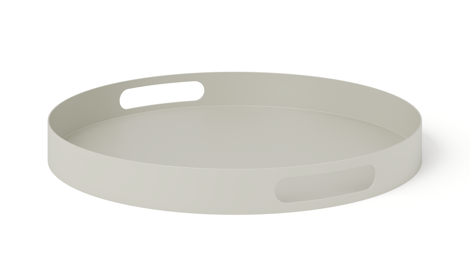 Lazyarvo Latte Outdoor Aluminium Round Tray Medium