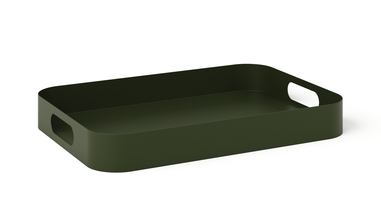 Lazyarvo Olive Outdoor Aluminium Rectangular Tray Small