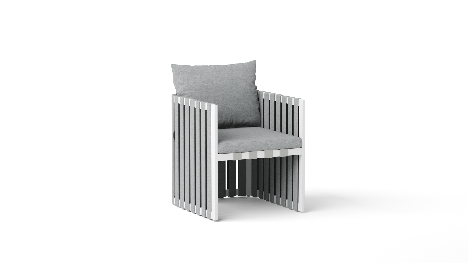 Manly Cove White Outdoor Dining Chair